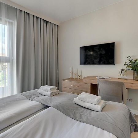 Grano Residence Riverview - Pool, Gym & Spa By Downtown Apartments Gdańsk Exteriör bild
