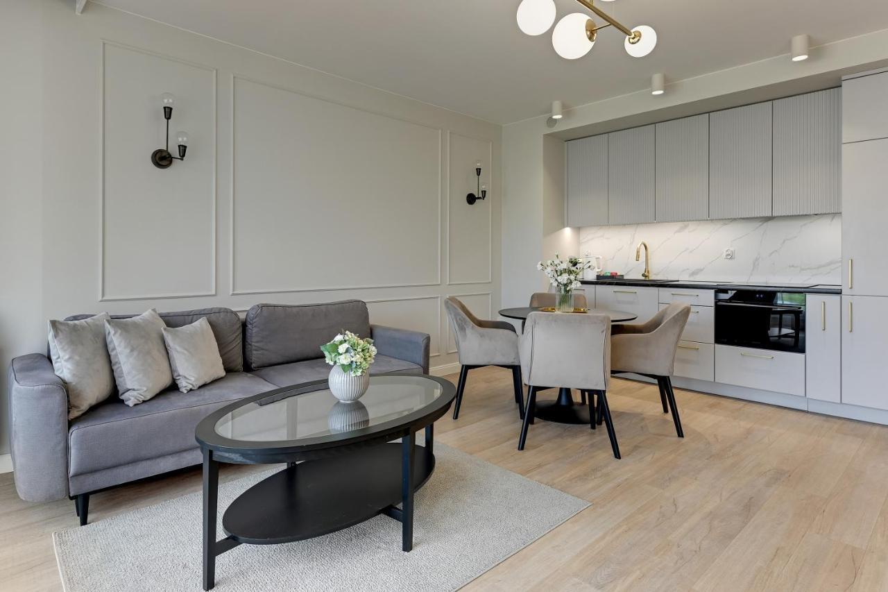 Grano Residence Riverview - Pool, Gym & Spa By Downtown Apartments Gdańsk Exteriör bild